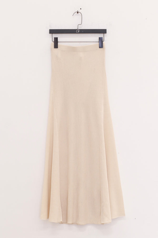 SWAYING 25 Spring/Summer Slim Fit Long Swing Skirt SW-SW25SS3B04C1-YAMA Linen